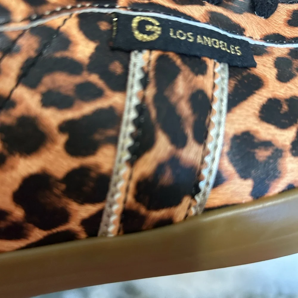 GBG Los Angeles Leopard Print Sneakers